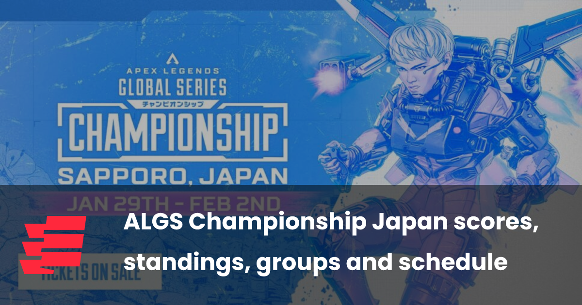 ALGS Championship Japan scores, standings, groups and schedule esports.gg